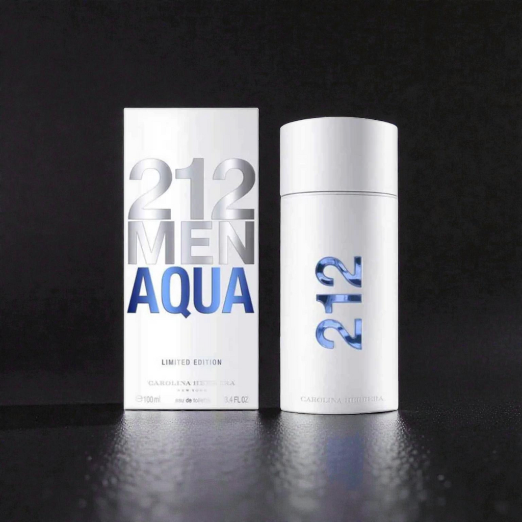 212 Aqua Men Carolina Herrera: La Esencia de la Frescura Sofisticada. ¡Edición Limitada de Verano!