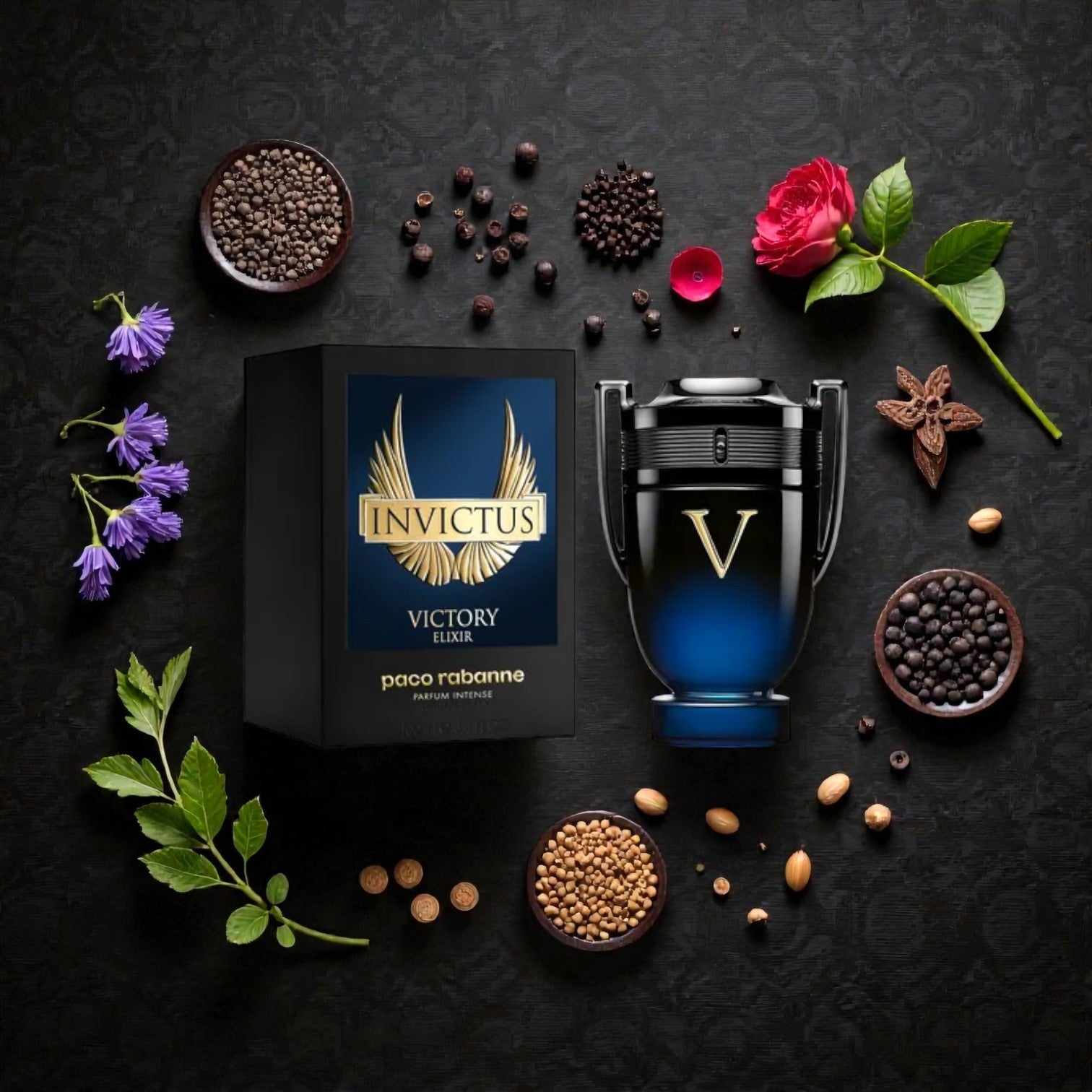 Invictus Victory Elixir: El Aroma del Triunfo Épico. ¡Conviértete en Leyenda!