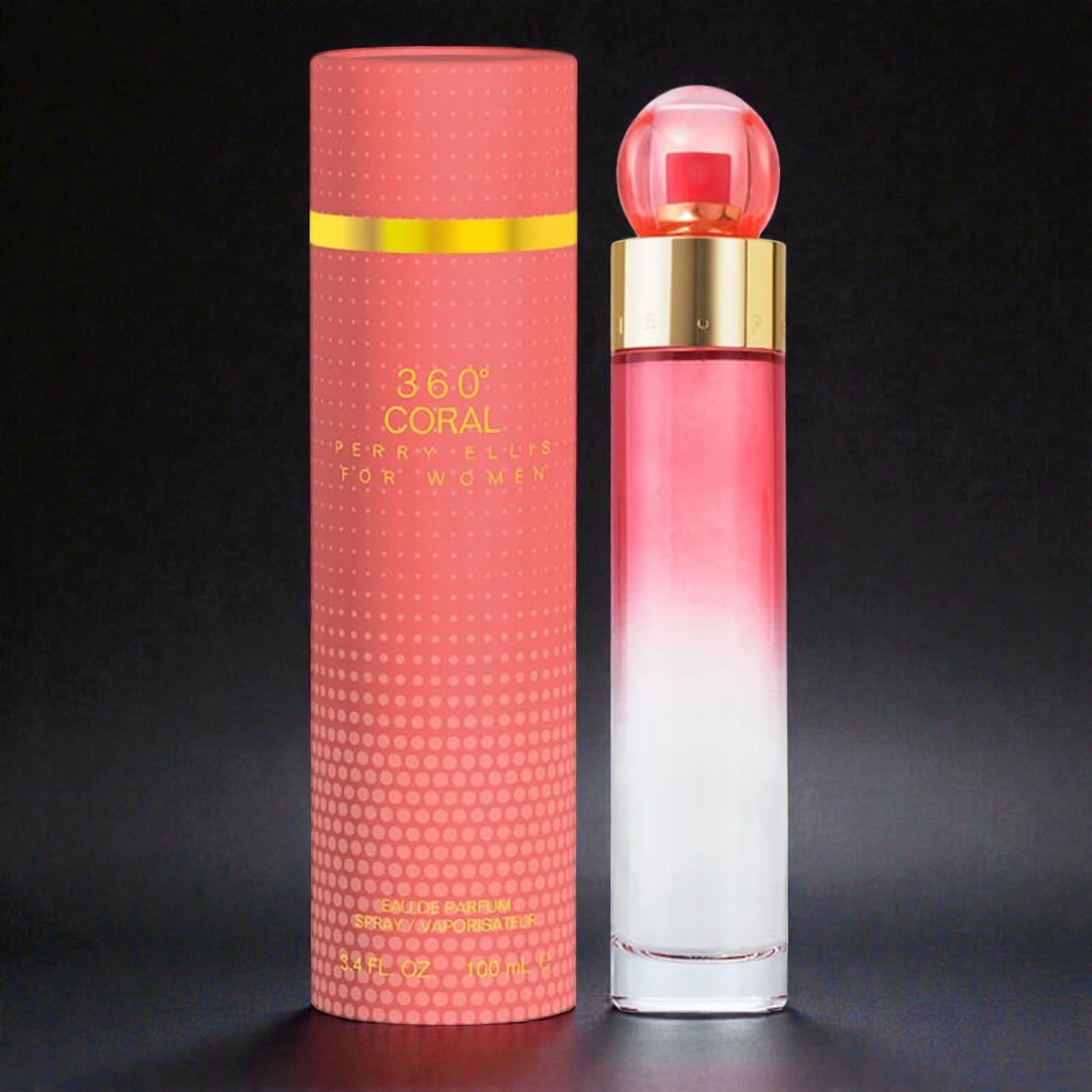 360° Coral Perry Ellis: El EDP Floral Afrutado. ¡Vive la Frescura Dulce y Cautivadora!