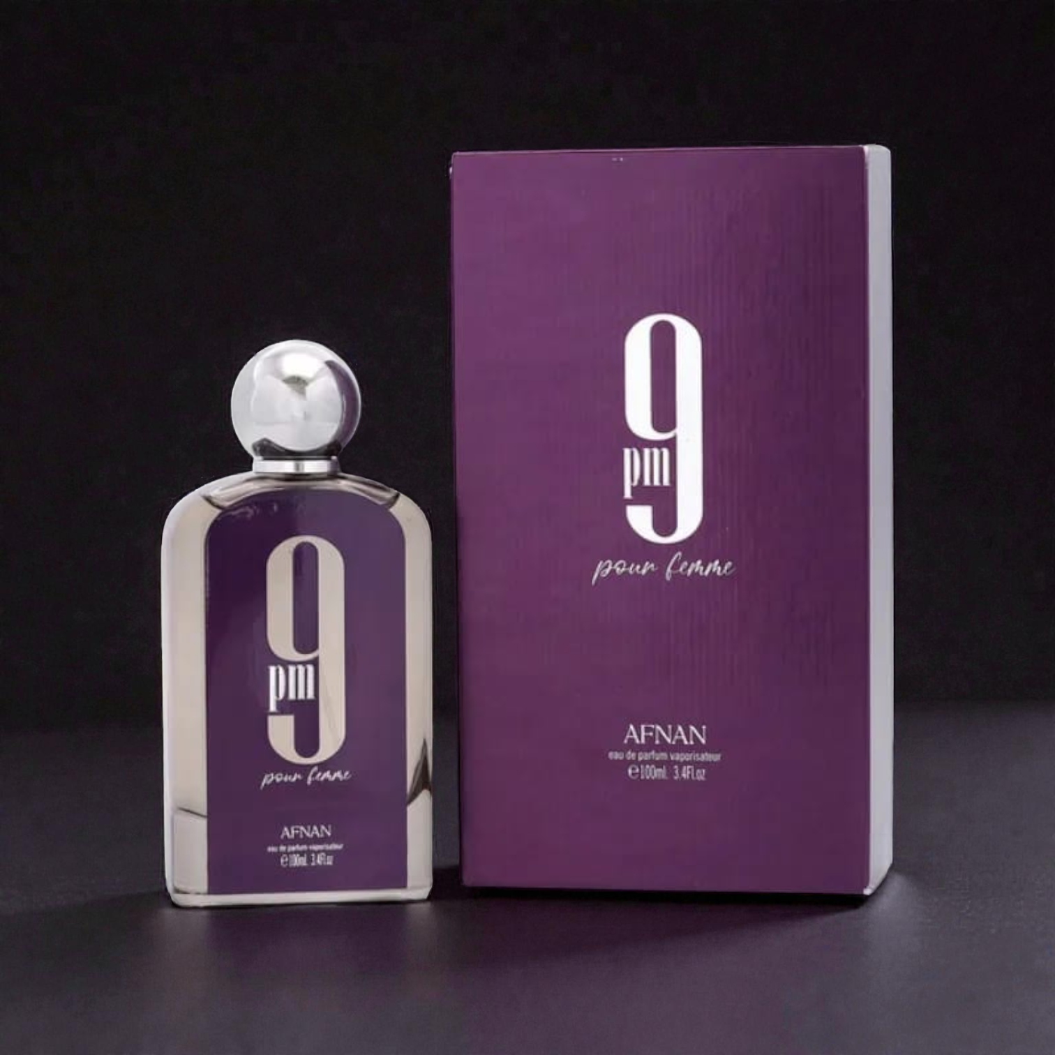 9 PM Pour Femme Afnan EDP: La Seducción Frutal y Amaderada de la Noche. ¡Un Aroma Imantador para Destacar!