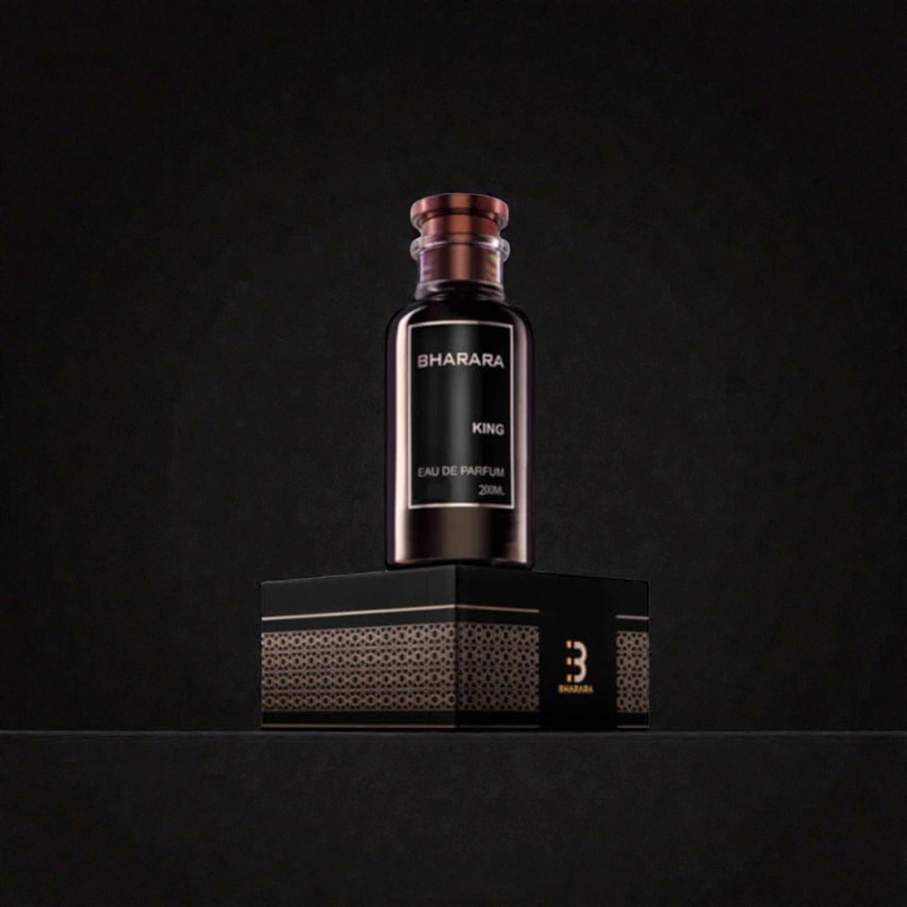 Bharara King EDP: La Explosión Frutal Tropical del Rey. ¡Dulce, Radiante y Con Proyección Extrema!