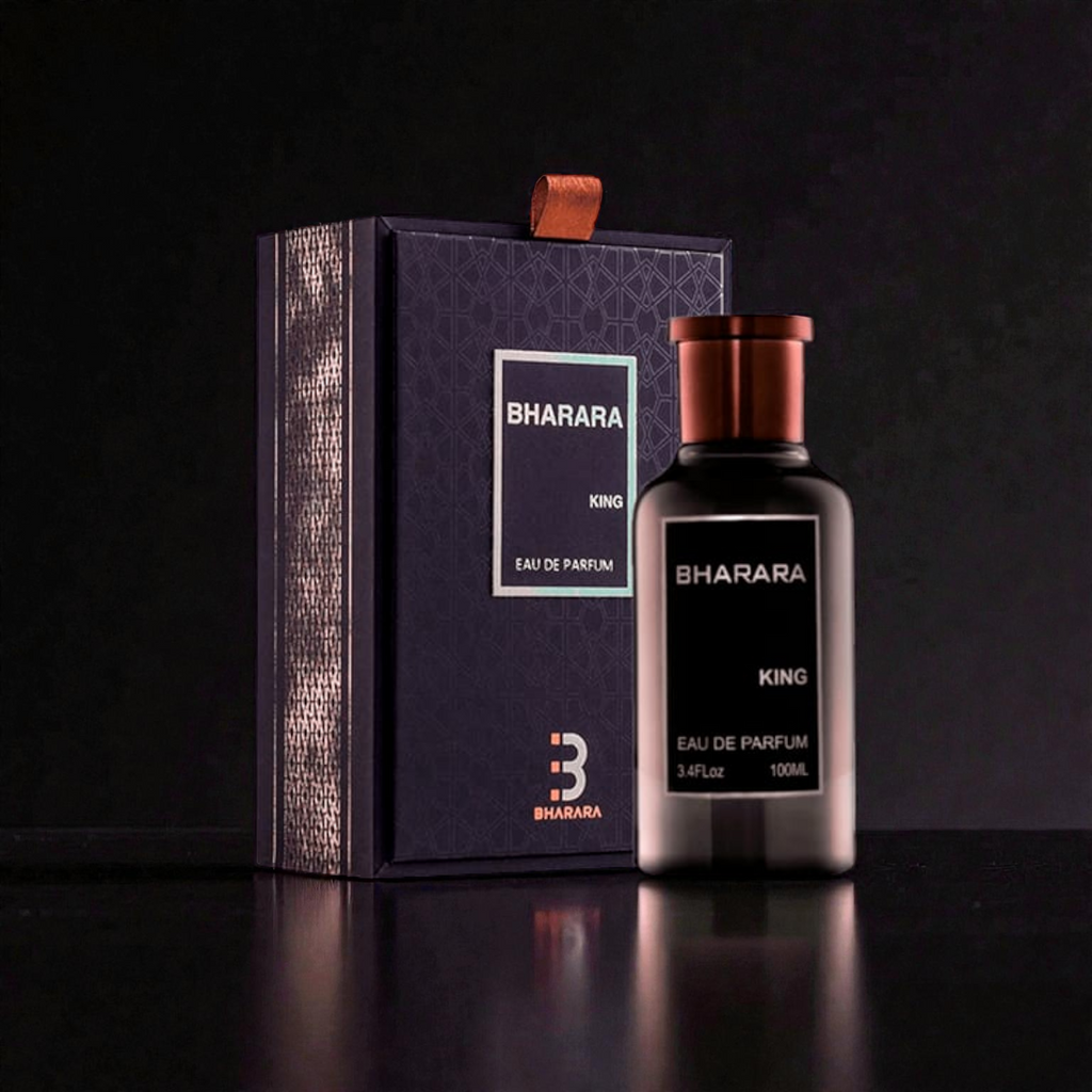Bharara King EDP: La Explosión Frutal Tropical del Rey. ¡Dulce, Radiante y Con Proyección Extrema!