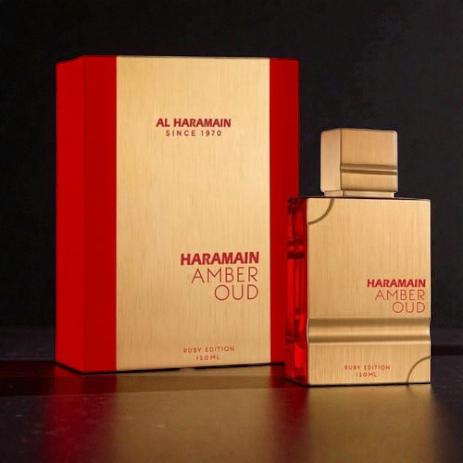 Al Haramain Amber Oud Gold Edition EDP: El Oro Líquido de la Opulencia Frutal. ¡Dulce, Exótico y Duradero!