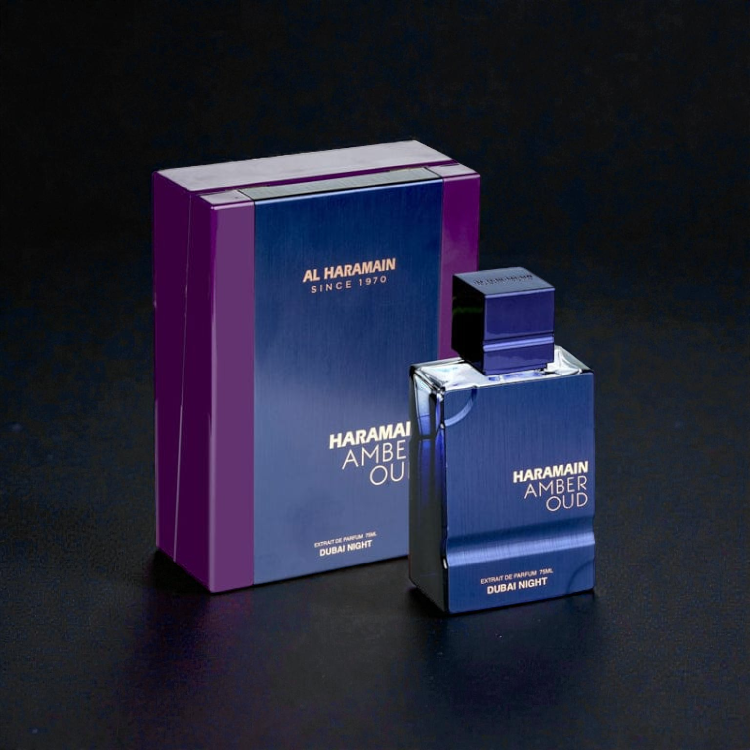 Al Haramain Amber Oud Dubai Night Extrait de Parfum: La Seducción del Azafrán, Rosa y Oud.